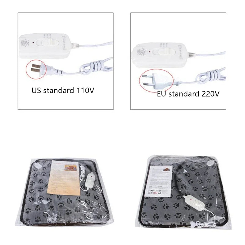 Waterproof Electric Pet Heated Mat with Smart Timer
