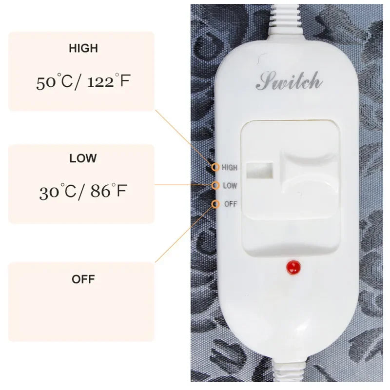 Waterproof Electric Pet Heated Mat with Smart Timer