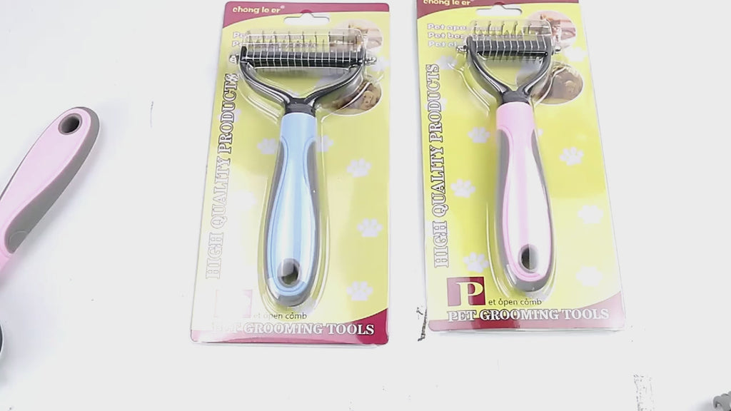 Professional Double-Sided Pet Dematting Comb